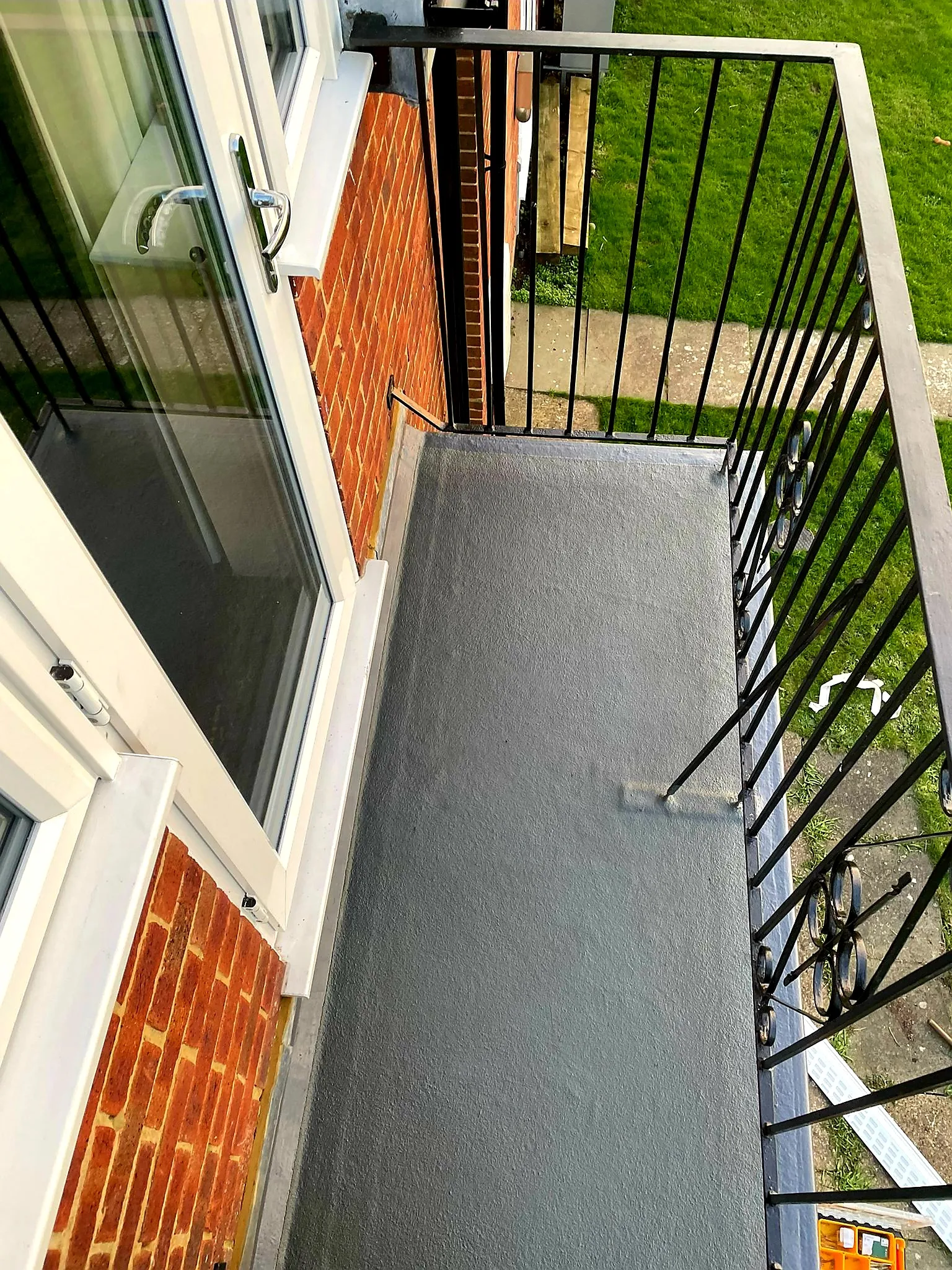 FLEXITEC liquid roofing system installed on a completed roof