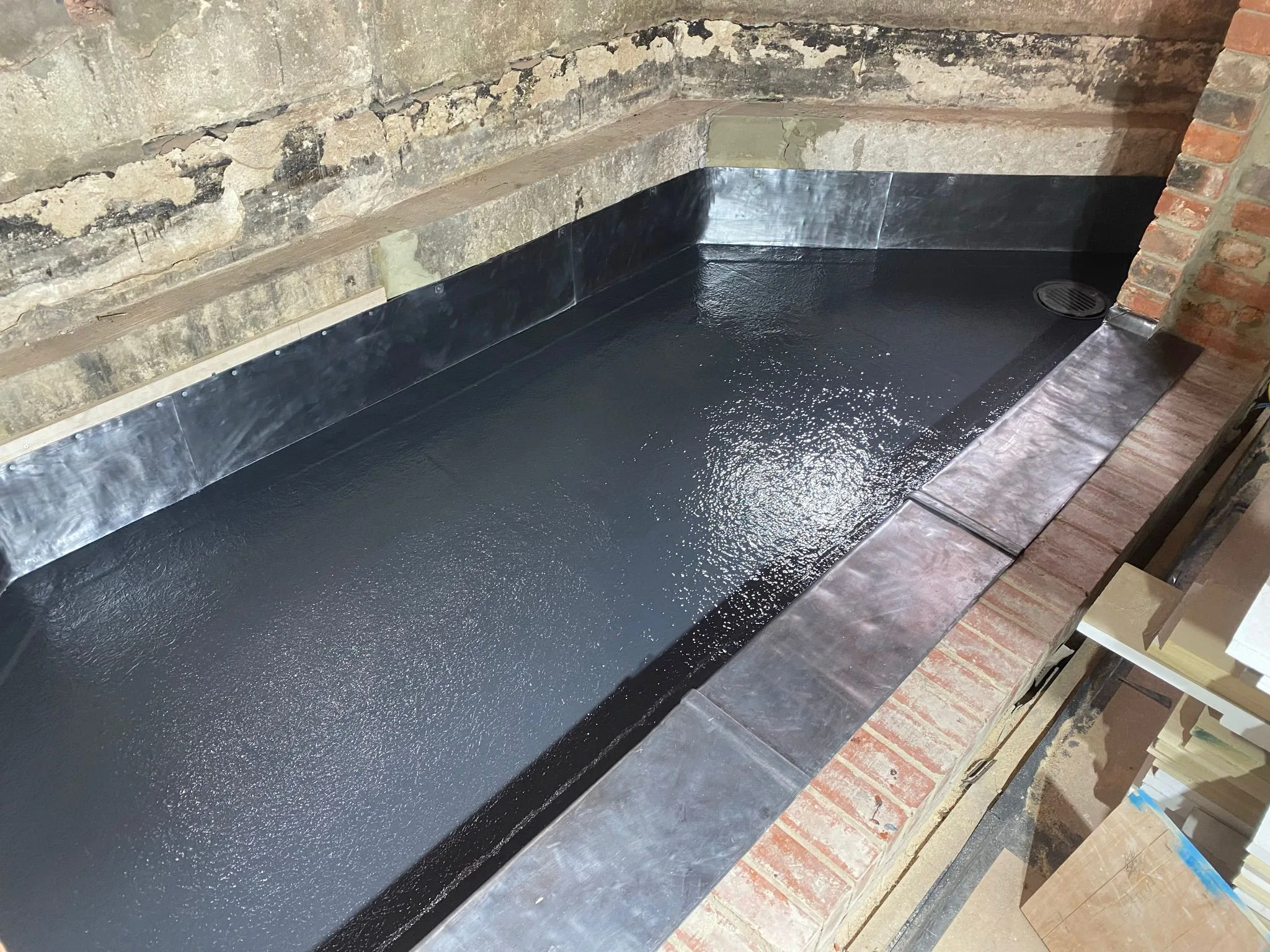 FLEXITEC liquid roofing system installed on a completed roof
