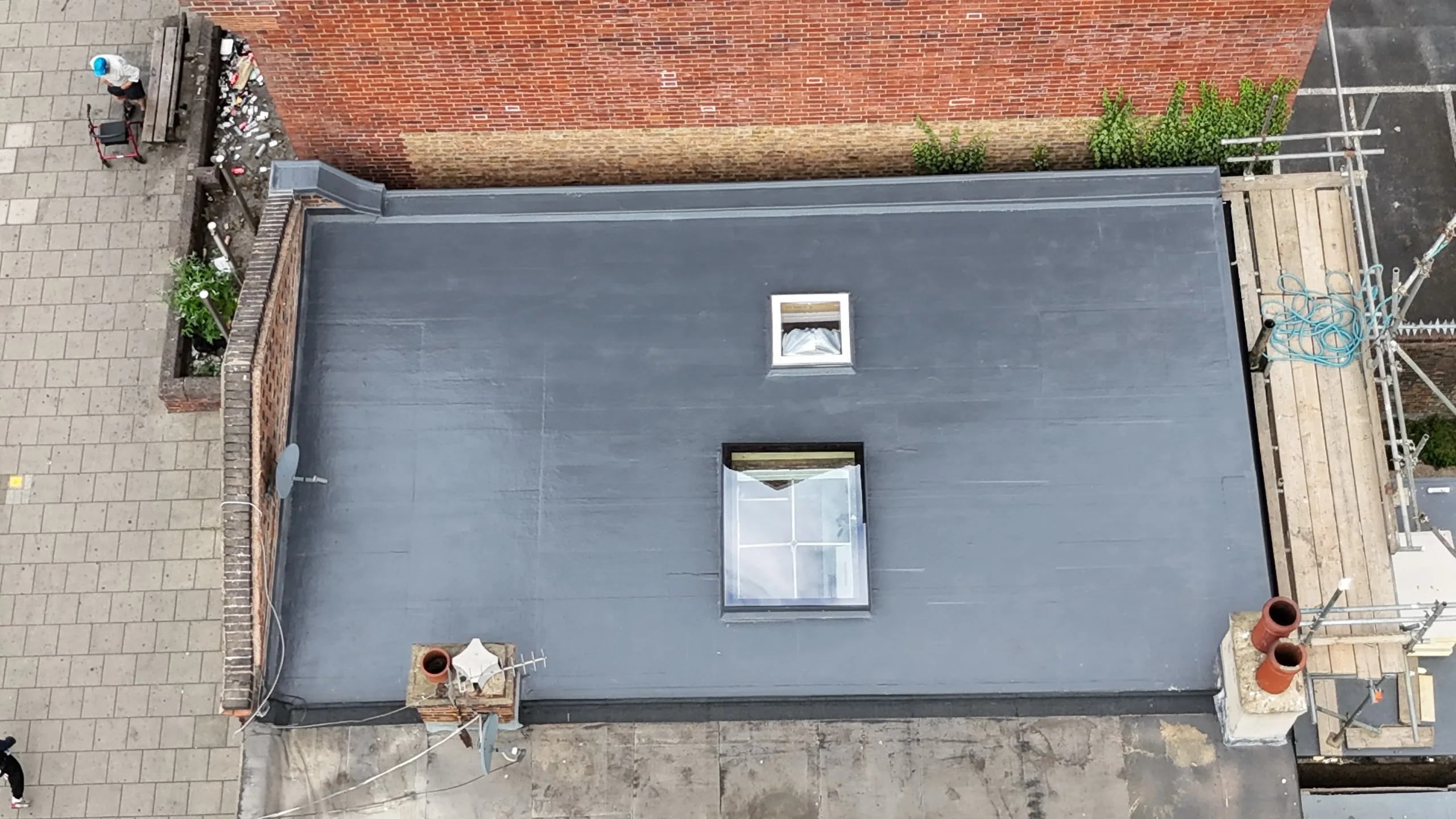 Roofing work by London GRP Roofing, entered into the RESTEC Roof of the Month competition in July 2026